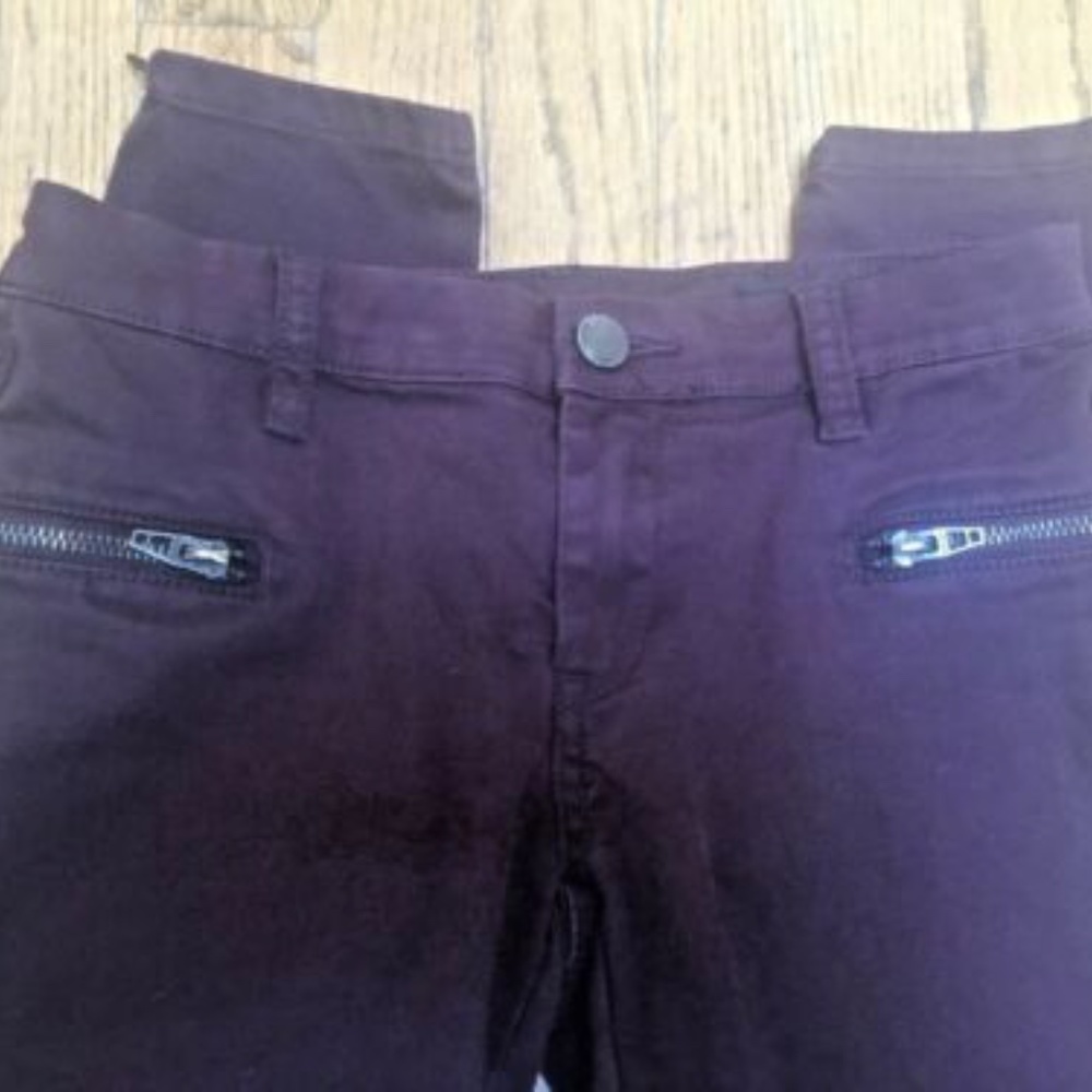 BLANK NYC PLUM SKINNY ANKLE ZIP JEAN - Picture 4 of 5